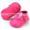 China dropship sequin soft sole fancy mocassin baby girl shoes