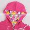 (F3365) fuchsia 2-6Y children's clothing china wholesale cheap nova kids girl baby wear winter coats