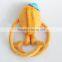 2015 New design stuffed yellow excavator toy , plush toy excavator