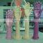 Long wrist wooden hand with round base