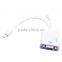Micro USB 11pin MHL adaptador VGA + audio for smart phone
