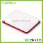 Portable leather mobile power supply 3000mah power bank