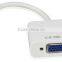 High quality low price Mini DP to VGA cable YJS-DP/VGA for ctv camera