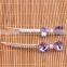 Rhinestone Hair Accessories 3 Color Bow Shaped Hairpin
