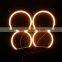smd halo headlight white yellow led halo rings milk style cotton angel eyes for bmw e46