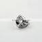 Hot sell in Indonesia fashion gemstone ring man titanium