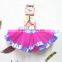 3 layers ribbon tutu skirts kids tutu skirts