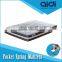 5-Zone Pocket Coil Spring Talalay Latex PU Leather Mattress For Modern Apartment Furniture