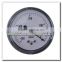 Stainless steel case brass internal vacuum compound pressure gauge with back mounting