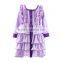 Wholesale 2016 Hoodie Coat With Colorful Ruffle Baby Children Fall Clothes