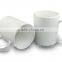 Sublimation white blank stoneware mug DIY white printable blank ceramic cup