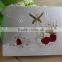 handmade Godlen invitation card DIY wishes paper gift card greeting card
