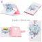 Colorful Pattern TPU Leather Phone Cases for LG Stylus 2 LS775 magnetic Book Cover for LG G5 With Card Slot