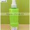 Personal Care Pump Sprayer Sealing Type 100ml green PET Plastic Bottle