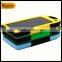 Silicone Rubber Waterproof Solar Mobile Charger Power Bank