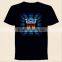 Sell Best lighting el t-shirt with 4pcs AAA battery inverter