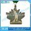 Golf tournament zinc alloy metal sports medals