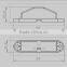 E-mark certification 4pcs led license plate light/led number plate light (RK16006)
