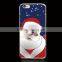 custom 3D quicksand merry christmas for iphone 6 case