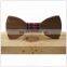 Hot sale mens wooden bow tie