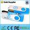 Hot sale swivel transparent USB stick cheap price 32gb usb flash drive