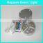 Multicolors 9 pcs SMD LED Remote control compatitive price led base light for event party wedding