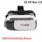 Hot Factory cheap virtual reality glasses vr case 5 plus
