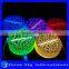 Acrylic Effile Tower Sculpture 3D LED Night Light Creative Stereoscopic 7 Colors Flashing LED Christmas Night Light