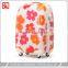 4 wheel flower print trolley suitcase , bright color travel luggage