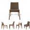 Hot Sale Wood Design Fabric Cushion Dining Chair