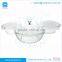 Luxury Acrylic Plastic Banquet wedding dessert Fruit 3 around compartment tray