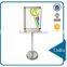 OEM metal free standing poster stands wholesale