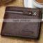 High quality leather business with coin purse card holder baellerry men wallet
