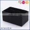 2016 New Antique Empty Black Craft Paper Cufflinks Gift Box Packaging