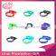 Fashion woman plating gold silver chain bracelet lettering multicolor silica gel bracelet jewelry gift