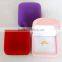 Hot sale high quality jewelry box wedding engagement velvet ring box custom ring box