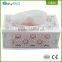 Wholesale white wall mounted decorate square mini facial tissue box