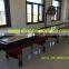 Different size Shuffleboard table