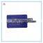 Dark color silicone luggage tag for businessman, simplify shape silicone luggage tag for businessman