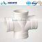 white color pvc pipe fitting for drainage