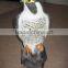 Plastic blowing falcon decoy