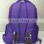 2016 fashion & concise plaid sport backpacks for outdoor activities,purple,YX-SP-08