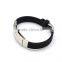 Promotional Silicone Bracelet cheapest mens silicone bracelet stainless steel clasp bracelet