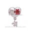 Heart Om Charms Wholesale European Charm Bracelet Necklace 100% Real 925 Sterling Silver S165 Best Gifts For You Or Friends