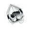 7MM Stainless steel vintage antiqued silver skull punk ring fashion ring steam punk jewelry 6240030