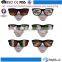 Party Sunglasses For promotion Sticker printed lens Sunglasses Logo Sticker Pinhole Lens Custom Sunglasses for Party with UV400