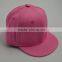 High Quality Custom Blank Flat Brim 6 Panel Snapback Cap/Hat
