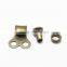 Popular Custom Double Hole Open Shoe Hook With Rivets