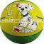 Mini size colorful rubber toy basketball for children