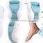Rechargeable foot file callus remover with crystal diamond roll with nail polisher
